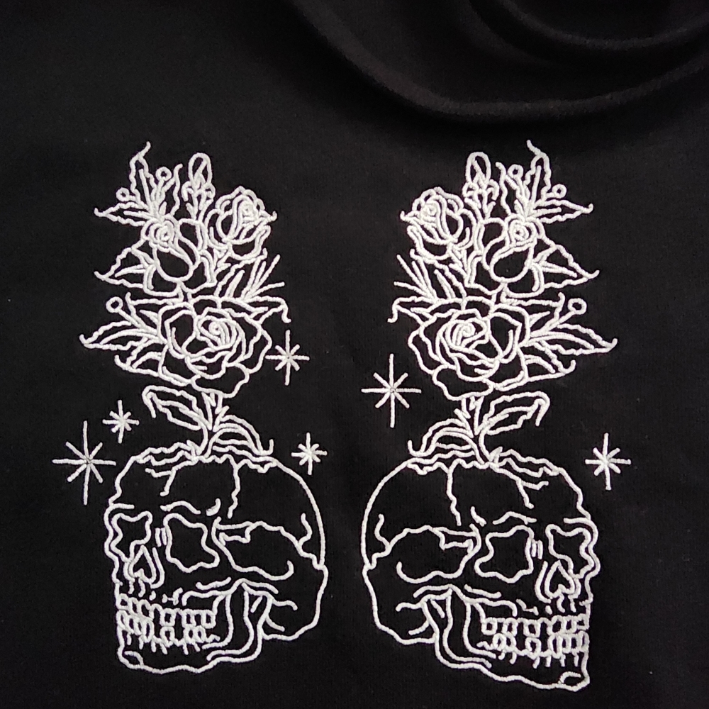 NWT Forever 21 Mens Buena Suerte Religious Sweatshirt Hoodie Sz. XL - Picture 9 of 12